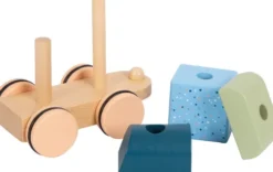 Legetøjstog Med Stableklodser - Træ - Til Børn - Arktis - Small Foot