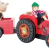 Legetøjs Traktor Med Vogn - Inkl. 2 Figurer - Træ - Small Foot
