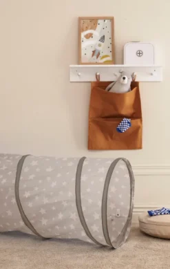 Legetunnel Til Børn - Star - Grå Med Stjerner - Kids Concept