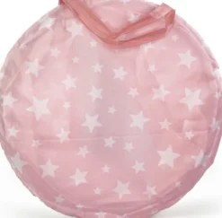 Legetunnel Til Børn - Star - Rosa Med Stjerner - Kids Concept