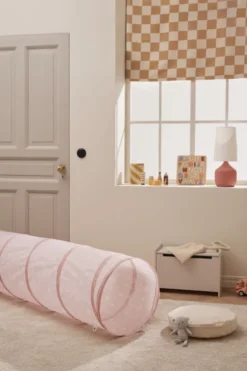 Legetunnel Til Børn - Star - Rosa Med Stjerner - Kids Concept