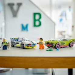 Lego City - Biljagt Med Politi Og Muskelbil - 60415