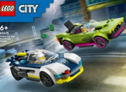 Lego City - Biljagt Med Politi Og Muskelbil - 60415