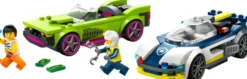 Lego City - Biljagt Med Politi Og Muskelbil - 60415