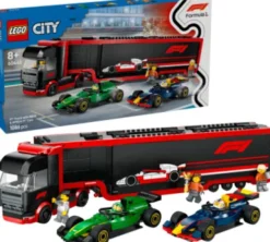 Lego City - F1-Lastbil Med Rb20 Og Amr24 F1-Biler - 60445