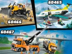 Lego City - Gul Bulldozer - 60466