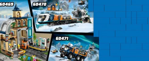 Lego City - Hovedbanegård - 60469