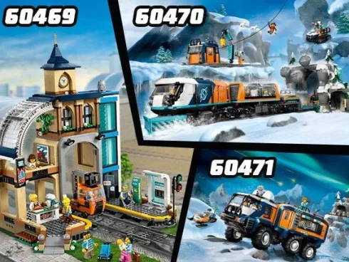 Lego City - Hovedbanegård - 60469