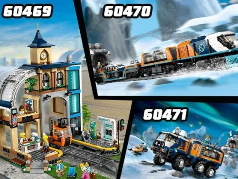 Lego City - Polarforskernes Arktiske Eksprestog - 60470