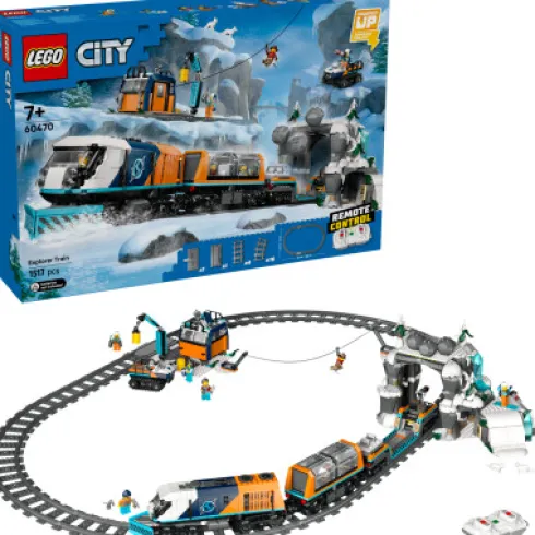 Lego City - Polarforskernes Arktiske Eksprestog - 60470