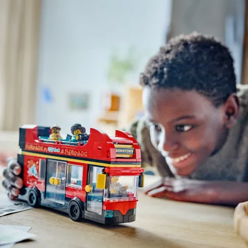 Lego City - Rød Dobbeltdækker Turistbus - 60407