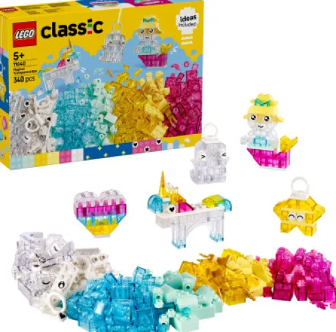 Lego Classic - Magiske Gennemsigtige Klodser - 11040