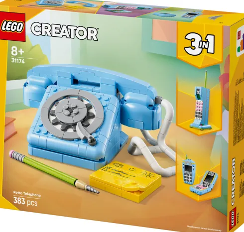 Lego Creator 3 In 1 - Retro-Telefon - 31174