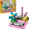 Lego Creator 3-In-1 - Skrivemaskine Med Blomster - 31169