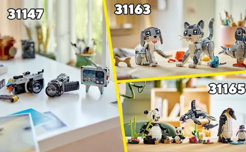 Lego Creator 3-In-1 - Skrivemaskine Med Blomster - 31169