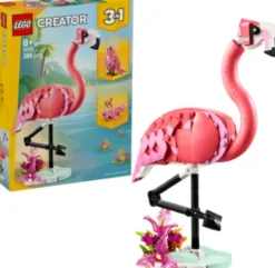 Lego Creator 3-In-1 - Vilde Dyr - Pink Flamingo - 31170