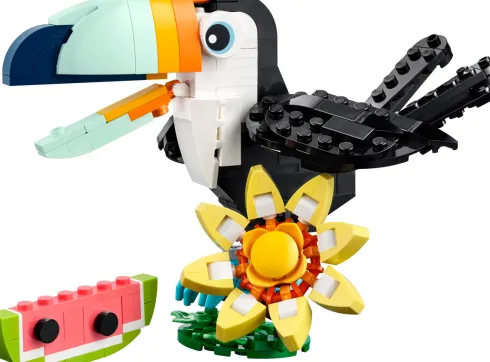 Lego Creator 3 In 1 - Vilde Dyr: Tropisk Tukan - 31173