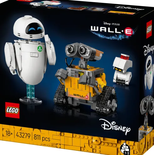 Lego Disney Pixar - Wall-E - Wall-E Og Eva - 43279