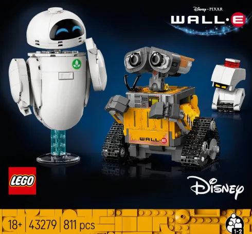 Lego Disney Pixar - Wall-E - Wall-E Og Eva - 43279