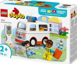 Lego Duplo - Ambulance Og Fører - 10447