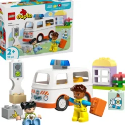 Lego Duplo - Ambulance Og Fører - 10447