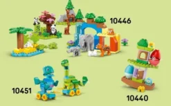Lego Duplo - 3-I-1 Dyr På Hjul - 10448