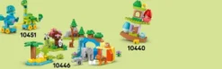 Lego Duplo - 3-I-1 Dyr På Hjul - 10448