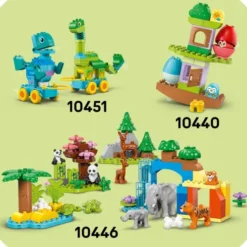 Lego Duplo - 3-I-1 Dyr På Hjul - 10448