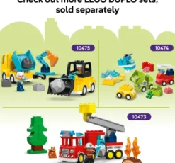 Lego 10477 - Duplo My First - 3-I-1 Kreative Søde Kæledyr