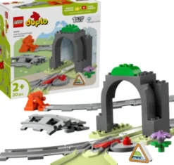 Lego Duplo - Togtunnel Og Spor - Udvidelsessæt - 10425