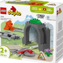 Lego Duplo - Togtunnel Og Spor - Udvidelsessæt - 10425