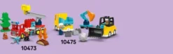 Lego 10471 - Duplo Town - Blå Politimotorcykel