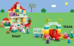 Lego 10468 - Duplo Tractor And Market - Gurli Gris - Traktor Sæt