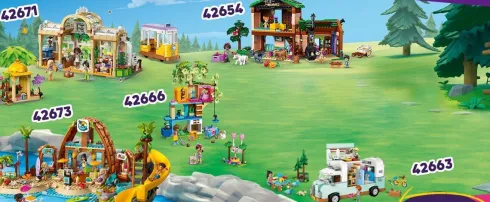 Lego Friends - Familieferie På Strandresort - 42673