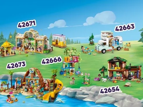 Lego Friends - Familieferie På Strandresort - 42673