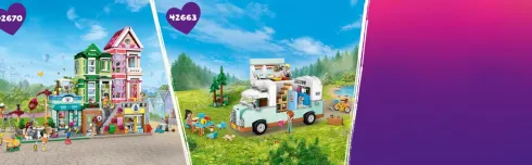 Lego Friends - Venskabstrætophus Og Krea-Område - 42652
