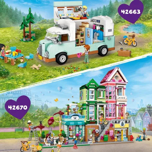 Lego Friends - Venskabstrætophus Og Krea-Område - 42652