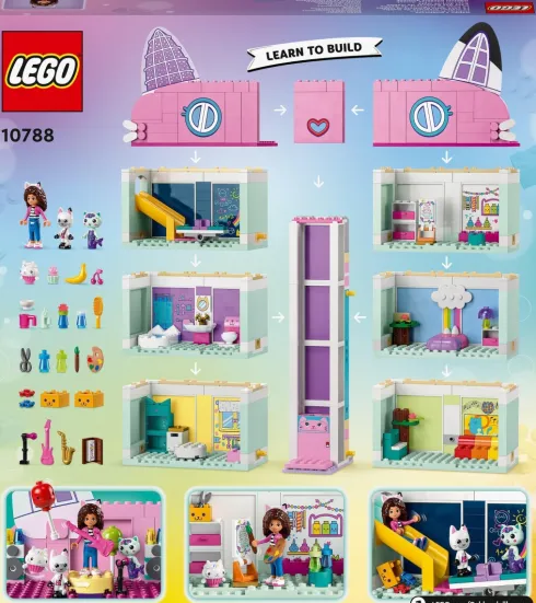 Lego Gabbys Dukkehus - Gabbys Dukkehus - 10788