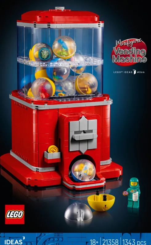 Lego Ideas - Minifigur-Automat - 21358