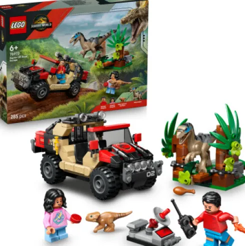 Lego Jurassic World - Raptor Off-Road Escape - 76972