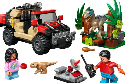 Lego Jurassic World - Raptor Off-Road Escape - 76972