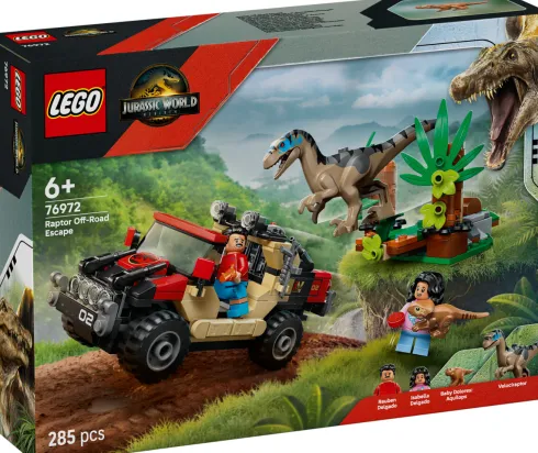 Lego Jurassic World - Raptor Off-Road Escape - 76972
