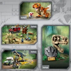 Lego Jurassic World - Triceratops Kranium Dinosaurfossiler - 76969