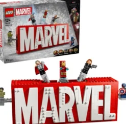 Lego Marvel - Marvel Logo Og Minifigurer - 76313