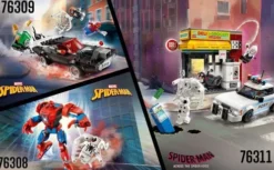 Lego Marvel Spiderman - Spider-Man Mod Venom Muskelbil - 76309