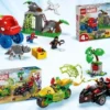 Lego Marvel Spidey - Spidey Og Gobbys Raptorkamp Ved Hovedkvarteret - 11200
