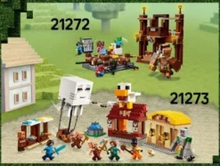 Lego Minecraft Movie - Ghast-Ballonens Angreb På Landsbyen - 21273