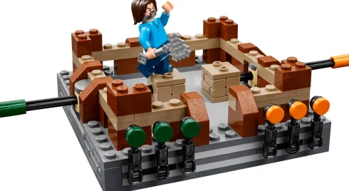 Lego Minecraft Movie - Skovpalæets Kampring - 21272