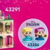 Lego 43291 - Mini Belle Og Tiana Med Slot - Disney Princess