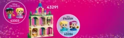 Lego 43291 - Mini Belle Og Tiana Med Slot - Disney Princess